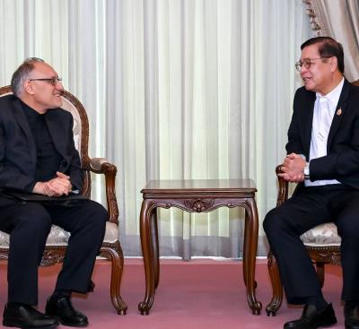 เอกอัครราชทูตสาธารณรัฐอิสลามแห่งอิหร่านเข้าพบรัฐมนตรีว่าการกระทรวงการต่างประเทศของไทย