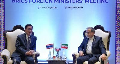 Meeting of the Foreign Ministers of Iran and Thailand