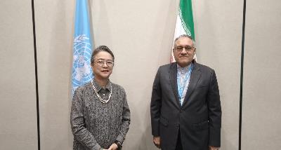 The Ambassador of the Islamic Republic of Iran in Bangkok met Under-Secretary-General of the United Nations and the Executive Secretary of UNESCAP