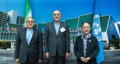 Ambassador Heidari and Vice-Minister of ICT meet with the Executive Secretary of UNESCAP